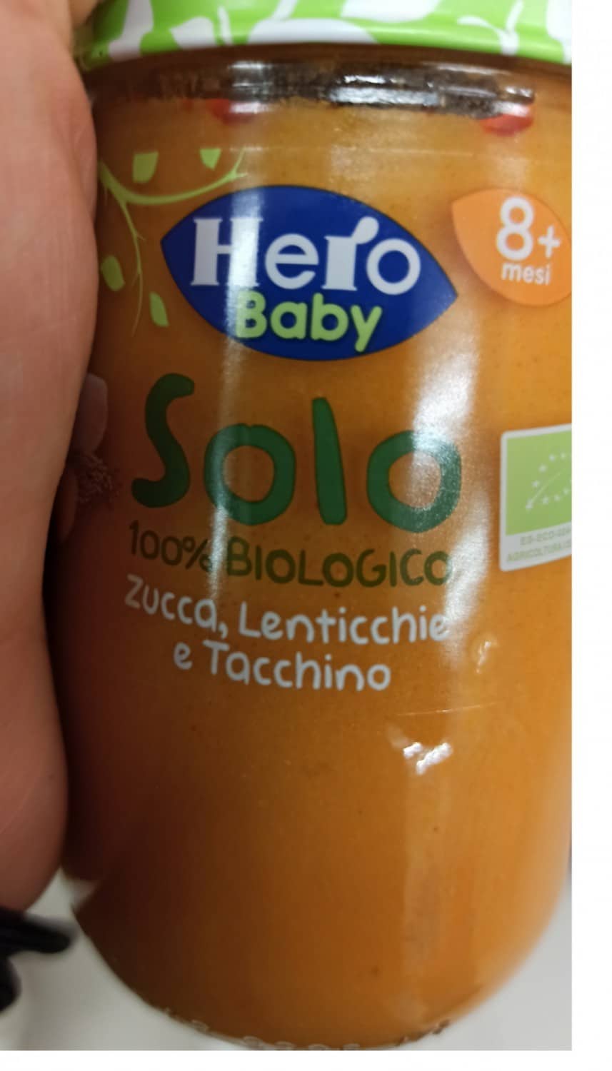 Hero baby zucca lenticchie e tacchino