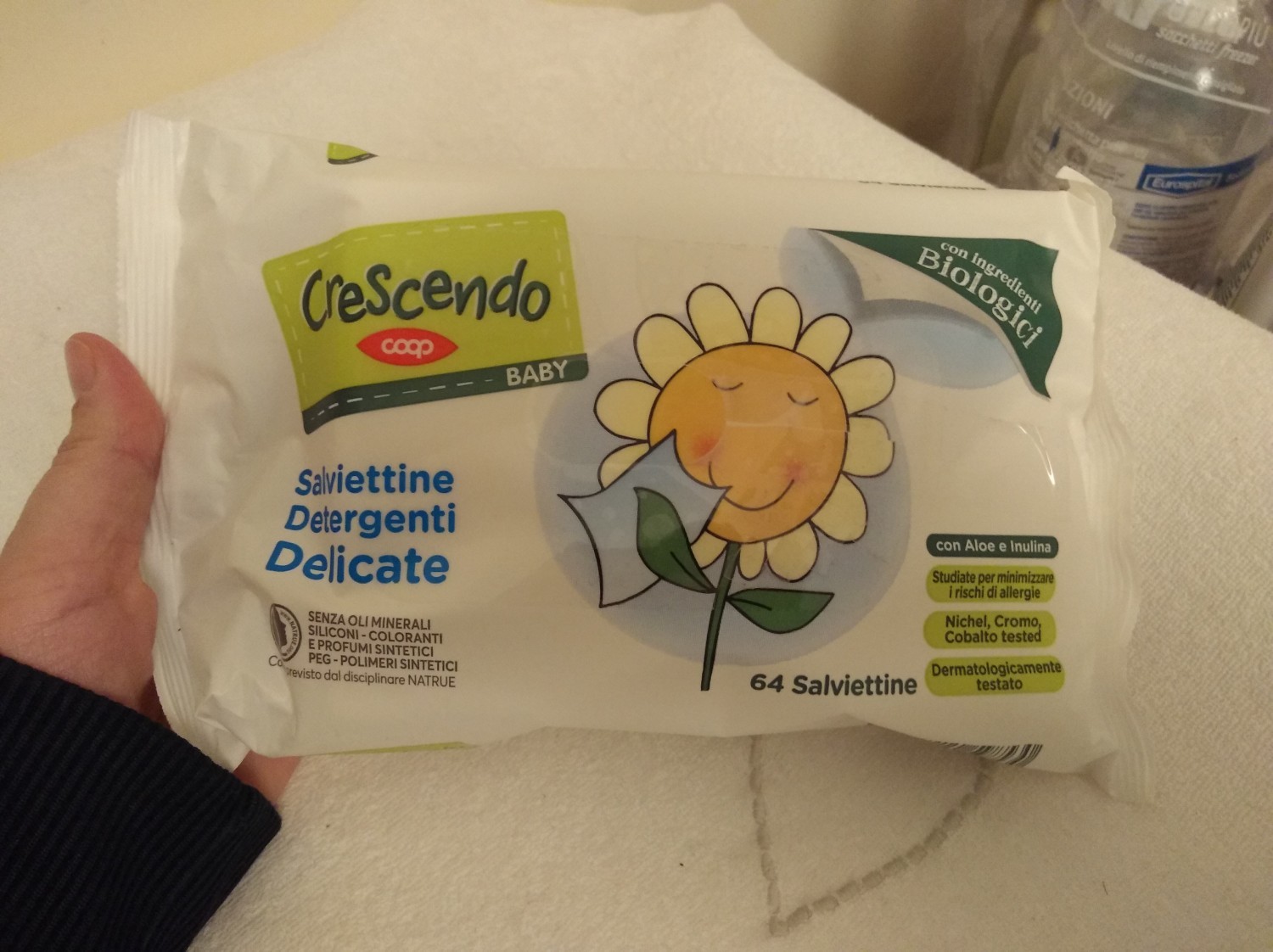 Salviettine detergenti Crescendo Coop