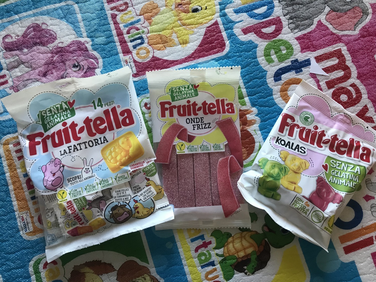 Le confezioni Fruitella