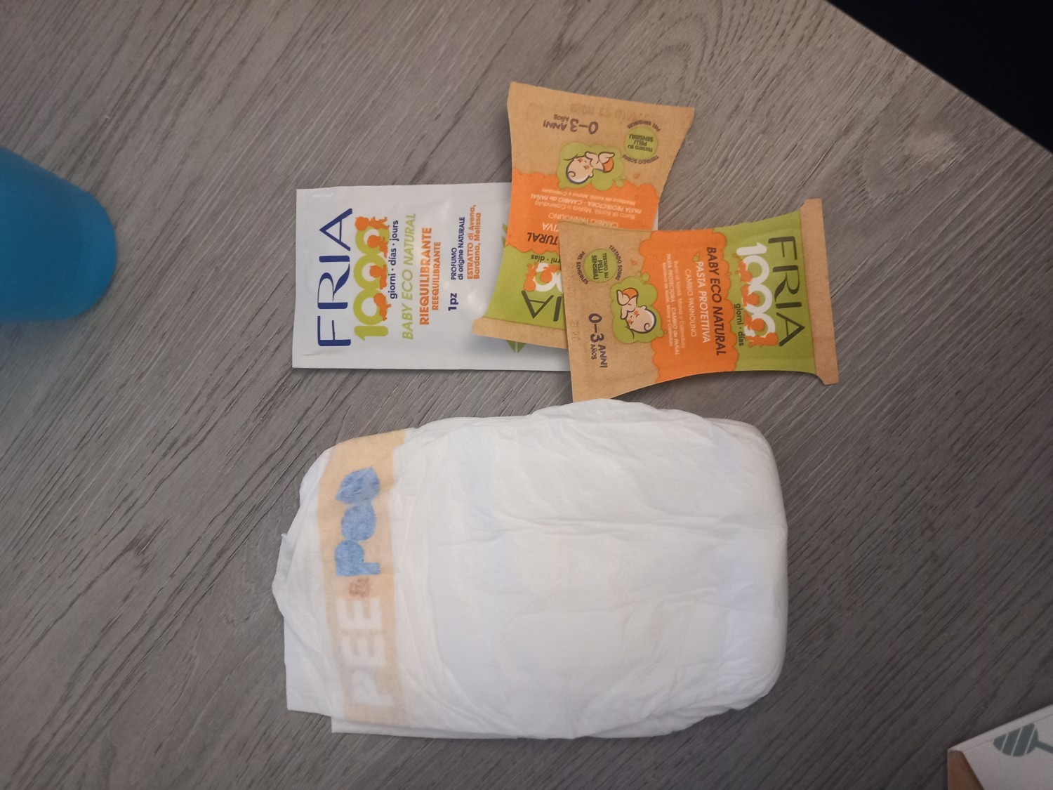 Campioni per l'igiene e pannolino