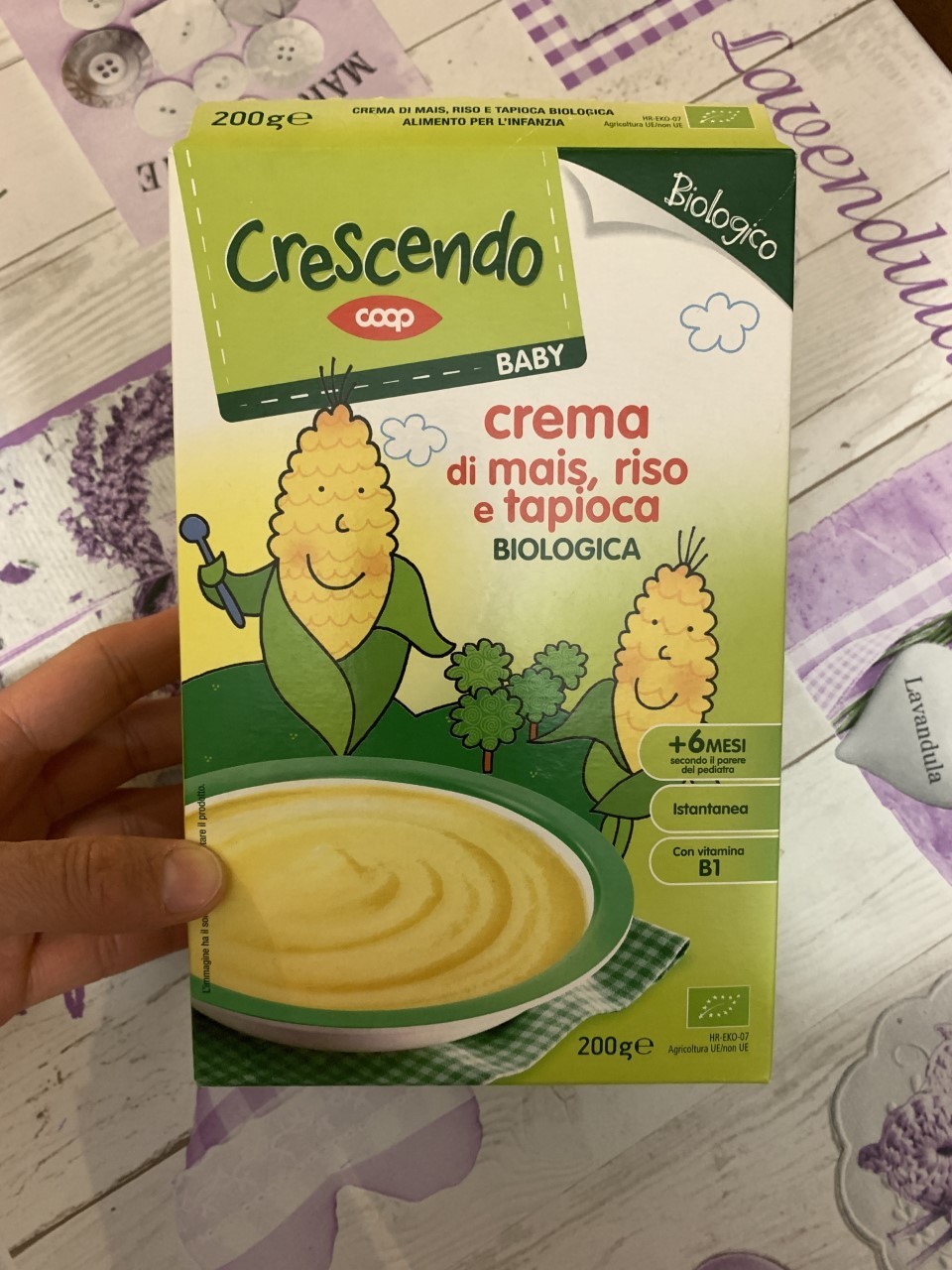 Crema mais riso tapioca