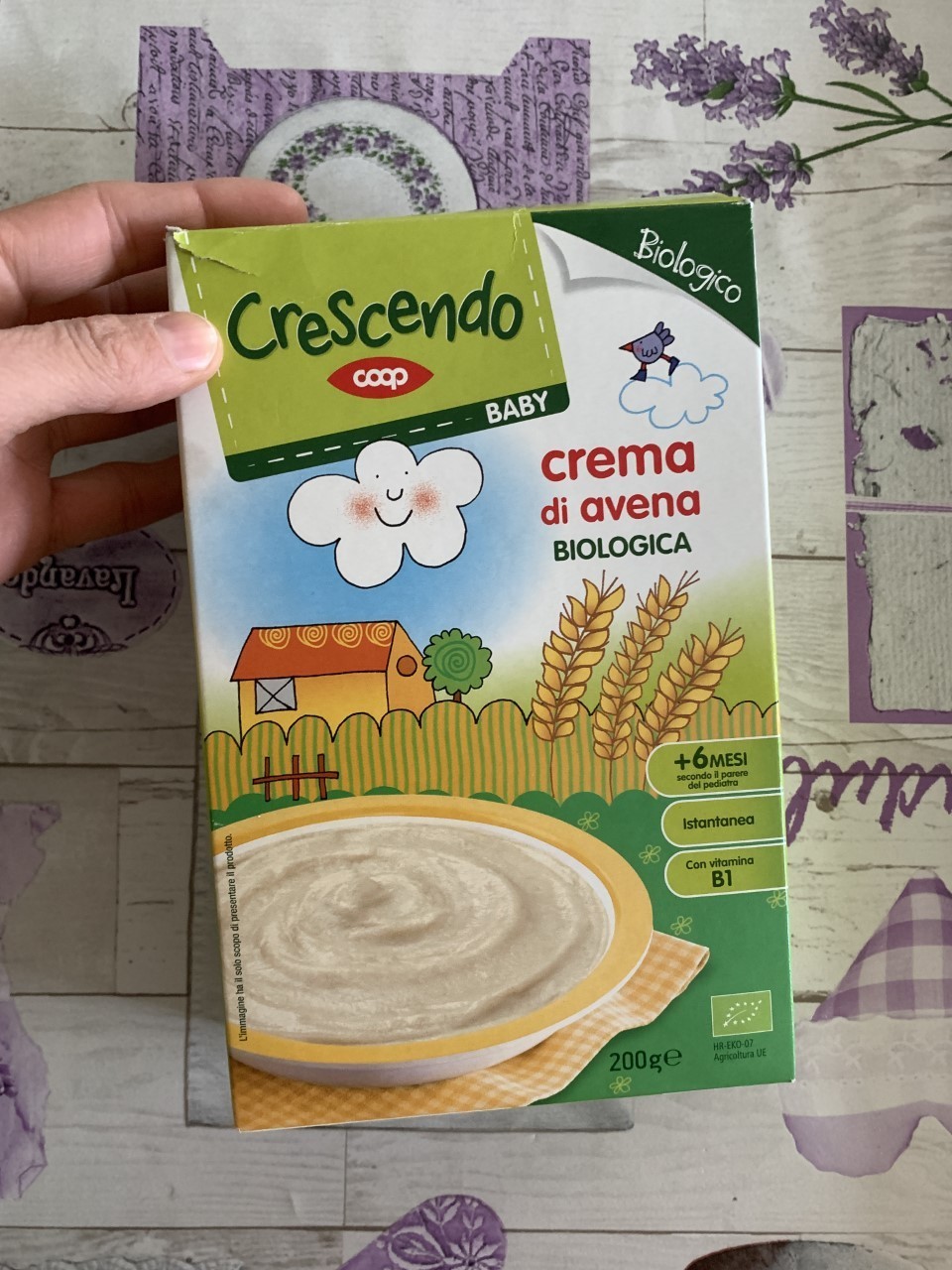 Crema di avena