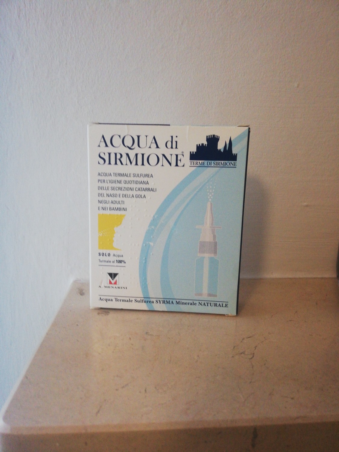 ACQUA DI SIRMIONE Spray Nasale, 15ml : : Prima infanzia