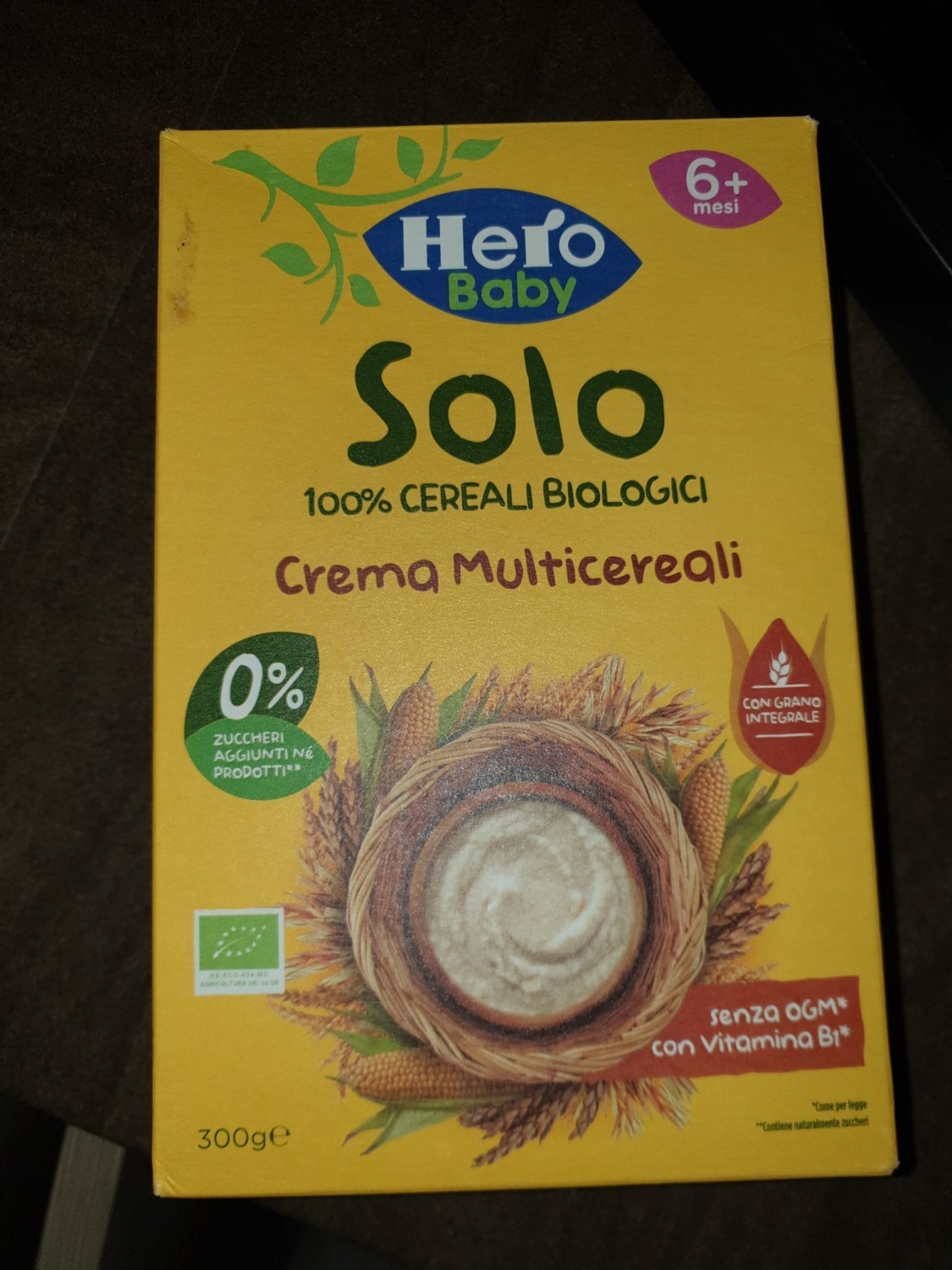 crema multicereali hero baby