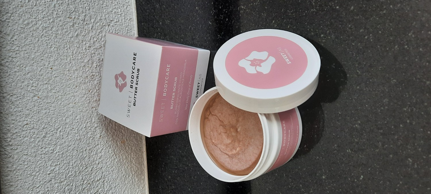 Sweet bodycare butter scrub