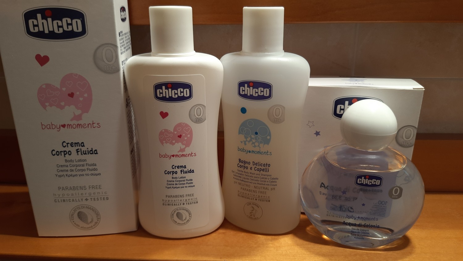 Crema corpo bagno delicato acqua di colonia