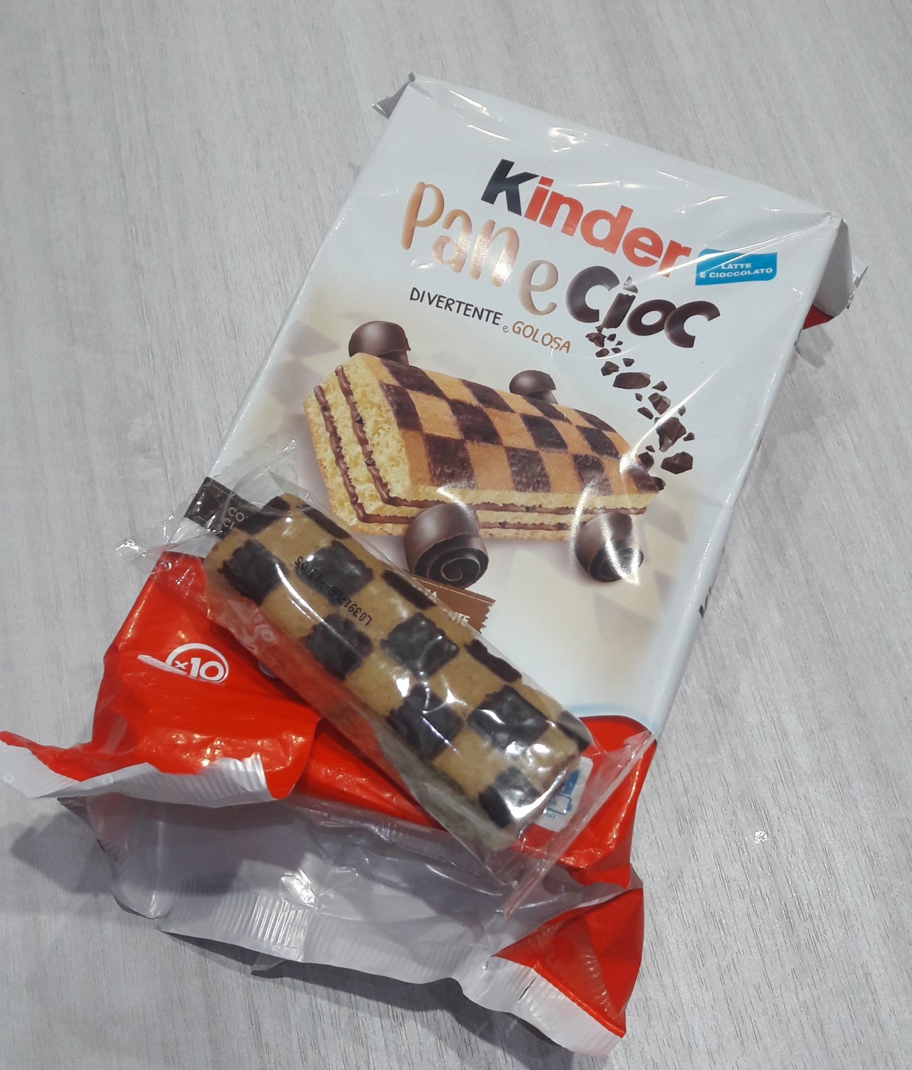 Kinder pan e cioc