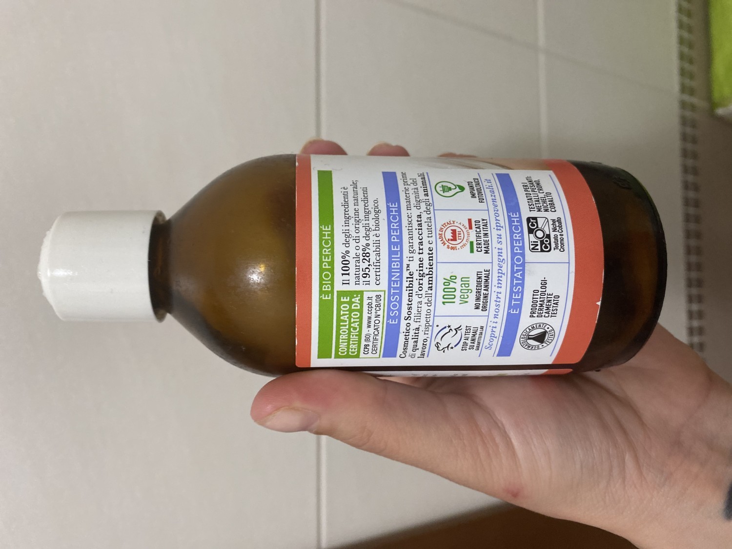 Olio biologico