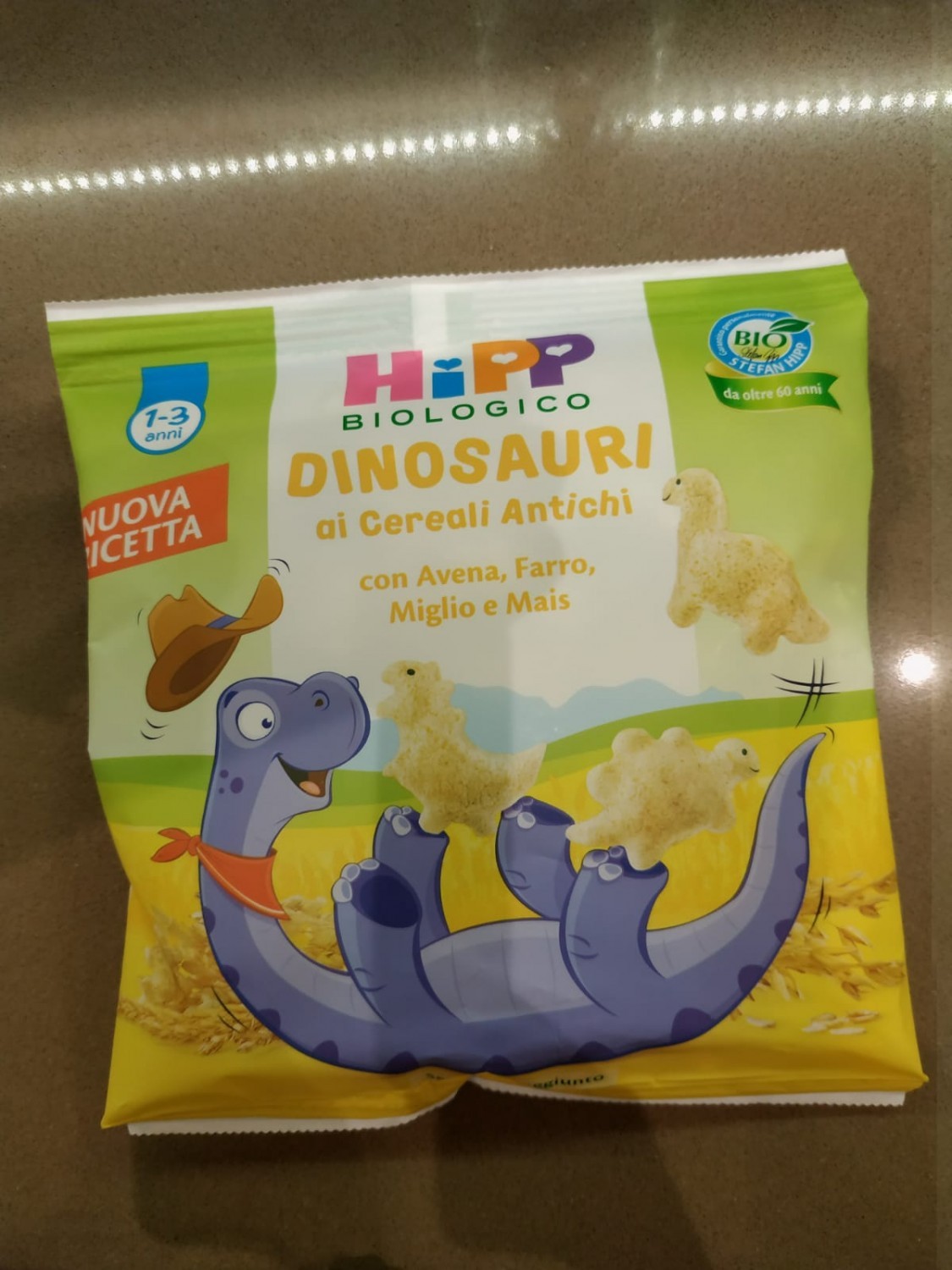 snack dinosauri fronte