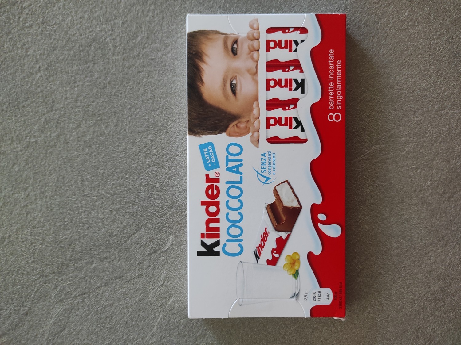 Kinder cioccolato