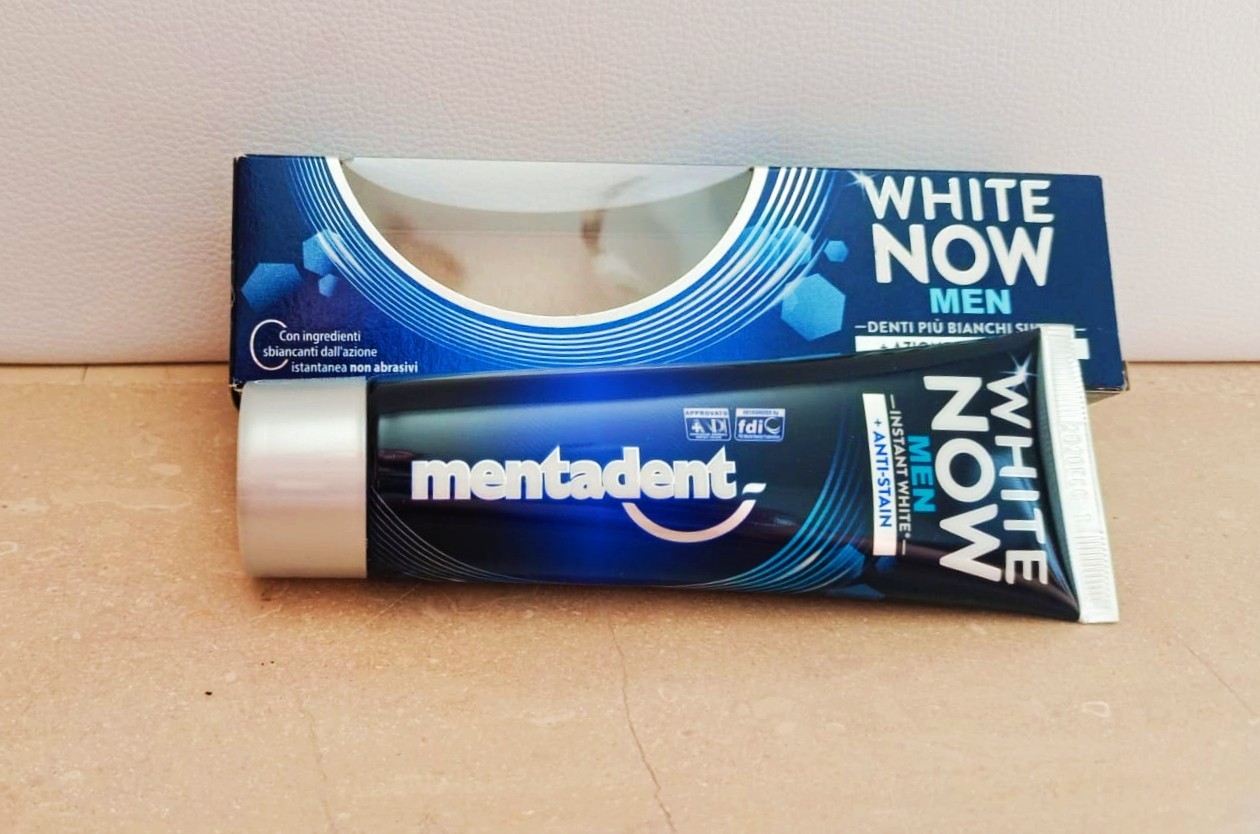 Dentifricio Mentadent White Now Original