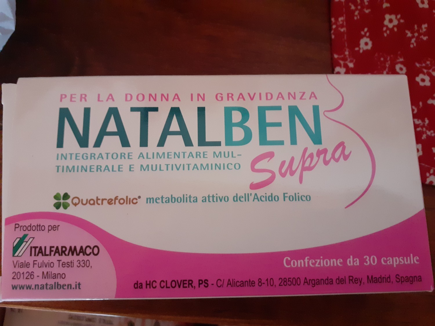 NATALBEN SUPRA INTEGRATORE GRAVIDANZA 90CPS