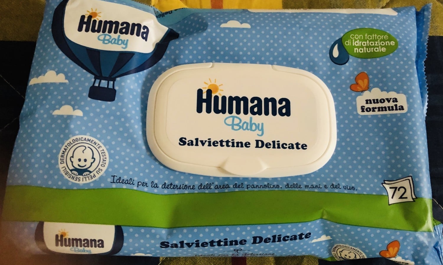 Salviettine humana baby