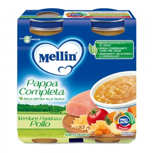 Pappa Completa Verdura Pastina Pollo