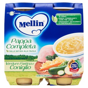 Pappa Completa Verdura Pastina Coniglio