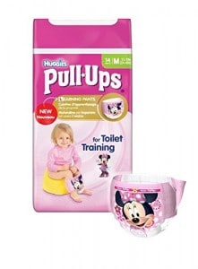 Mutandine Assorbenti Pull-Ups per Bambina Taglia M (11-18 kg)