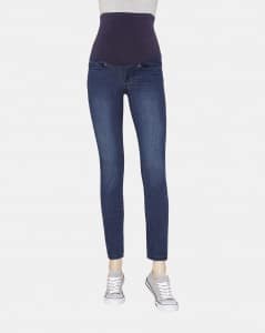 Jeans Regular Fit con Elastico Alto