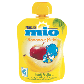 Mio - Merenda da spremere Frutta Banana e Mela