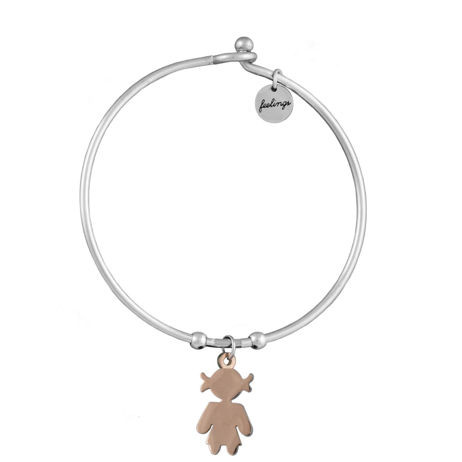 SAGA GIOIELLI® Collana Chiama Angeli Per Gravidanza Con Ciondolo Ciuccio E Albero Della Vita - Lunghezza Regolabile 100 Cm - Acciaio Inossidabile