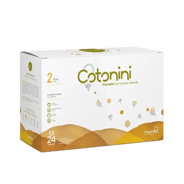 Pannolini Cotonini Greenbox Taglia 2 Mini (3-6 kg)