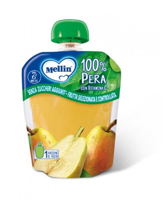 Merenda 100% Frutta
Pera con Vitamina C