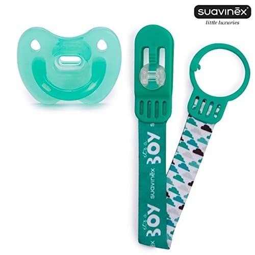 Succhietto 100% Silicone con Clip 6+m