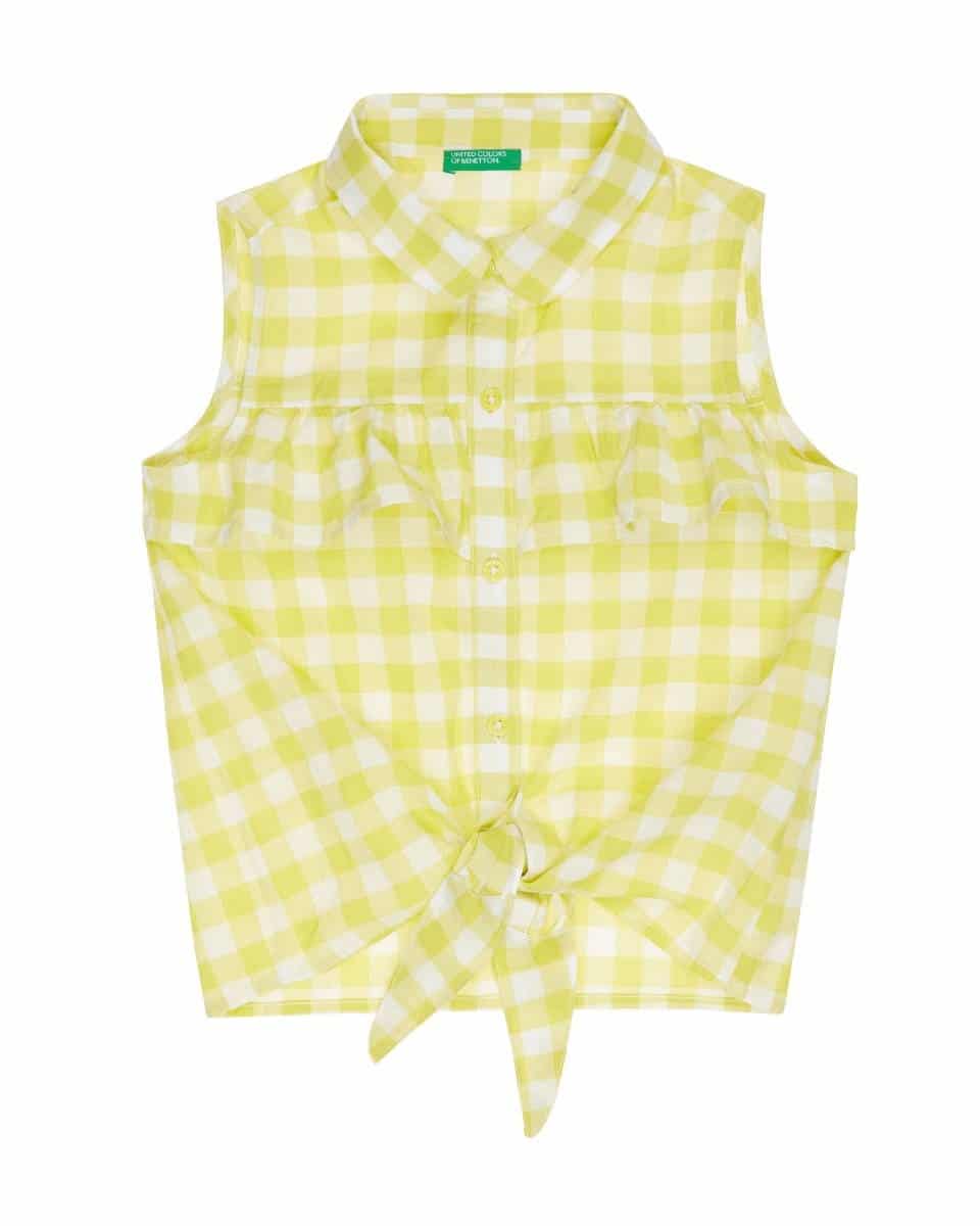 Camicia Bambina Smanicata