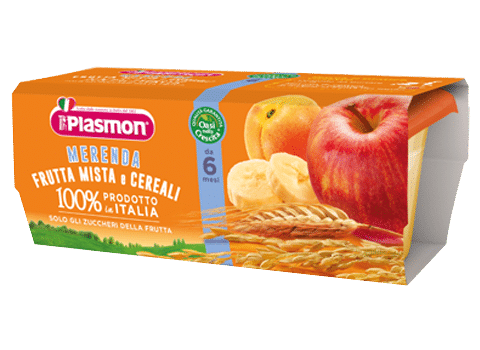 Merenda Frutta Mista e Cereali