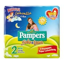 Pannolini Sole e Luna Taglia 2 Mini (3-6 kg)