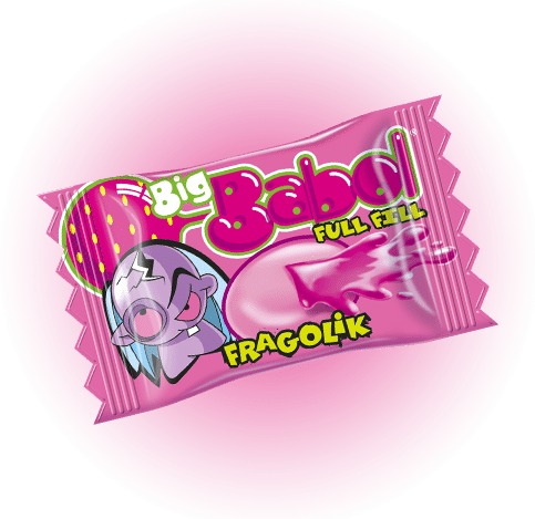 Big Babol Full Fill Fragolik