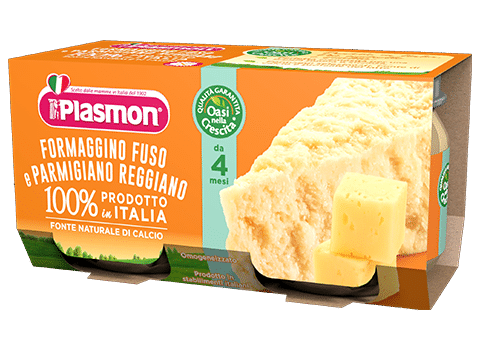 Omogeneizzato Formaggino Fuso e Parmigiano Reggiano