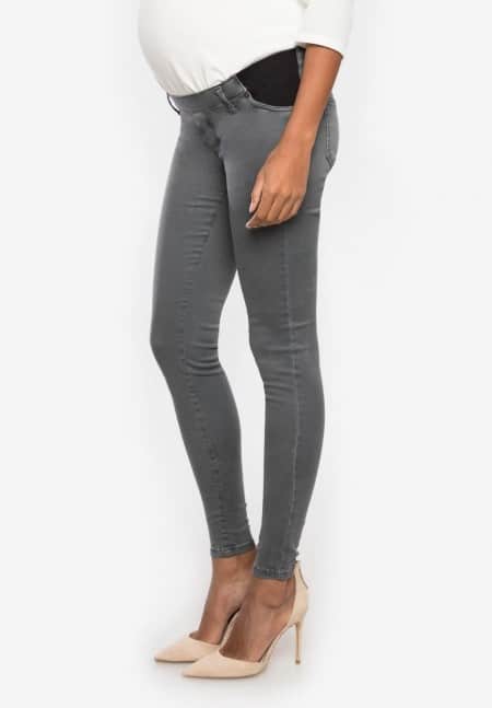 Jeans Premaman Slim con Elastico in Vita John