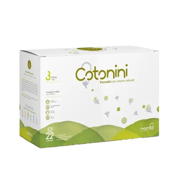 Pannolini Cotonini Greenbox Taglia 3 Midi (4-9 kg)