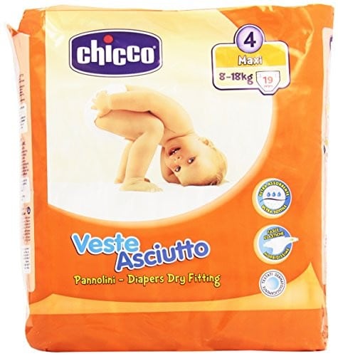 Pannolini Veste Asciutto Taglia 4 Maxi (8-18 kg)