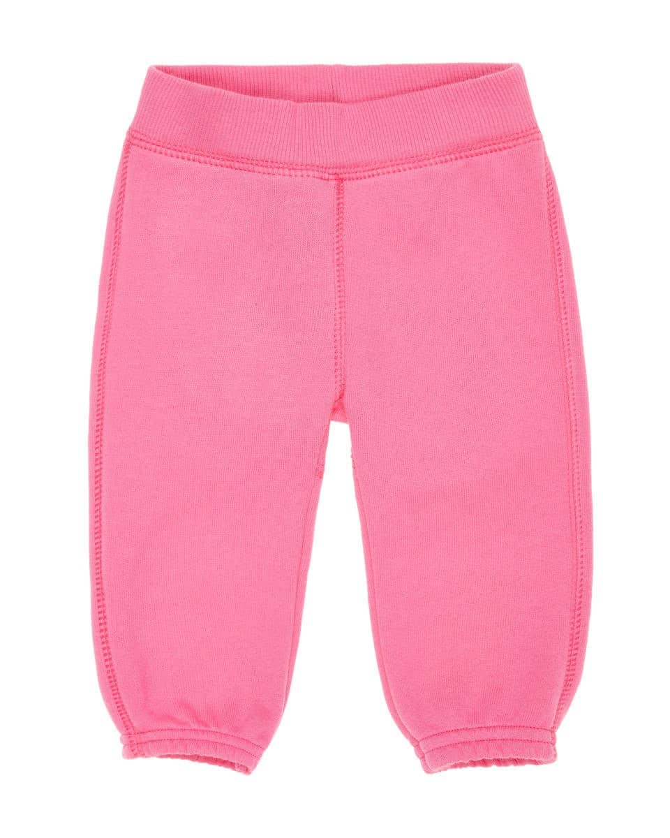 Pantaloni in Felpa con Ricamo