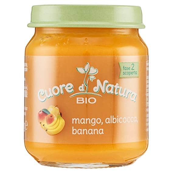 Omogeneizzato Mango Albicocca Banana