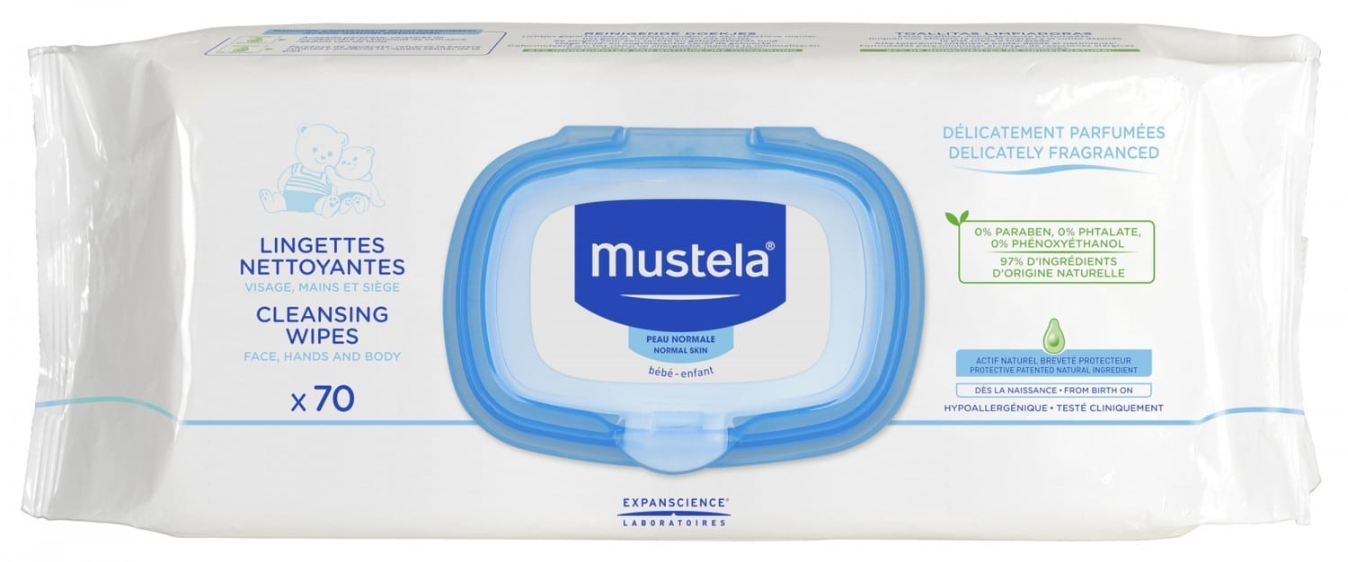 Salviette Detergenti Profumate - Mustela