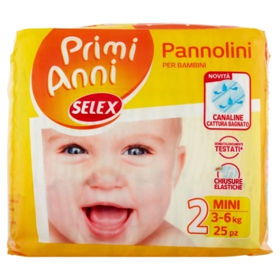 Pannolini Selex Primi Anni Taglia mini