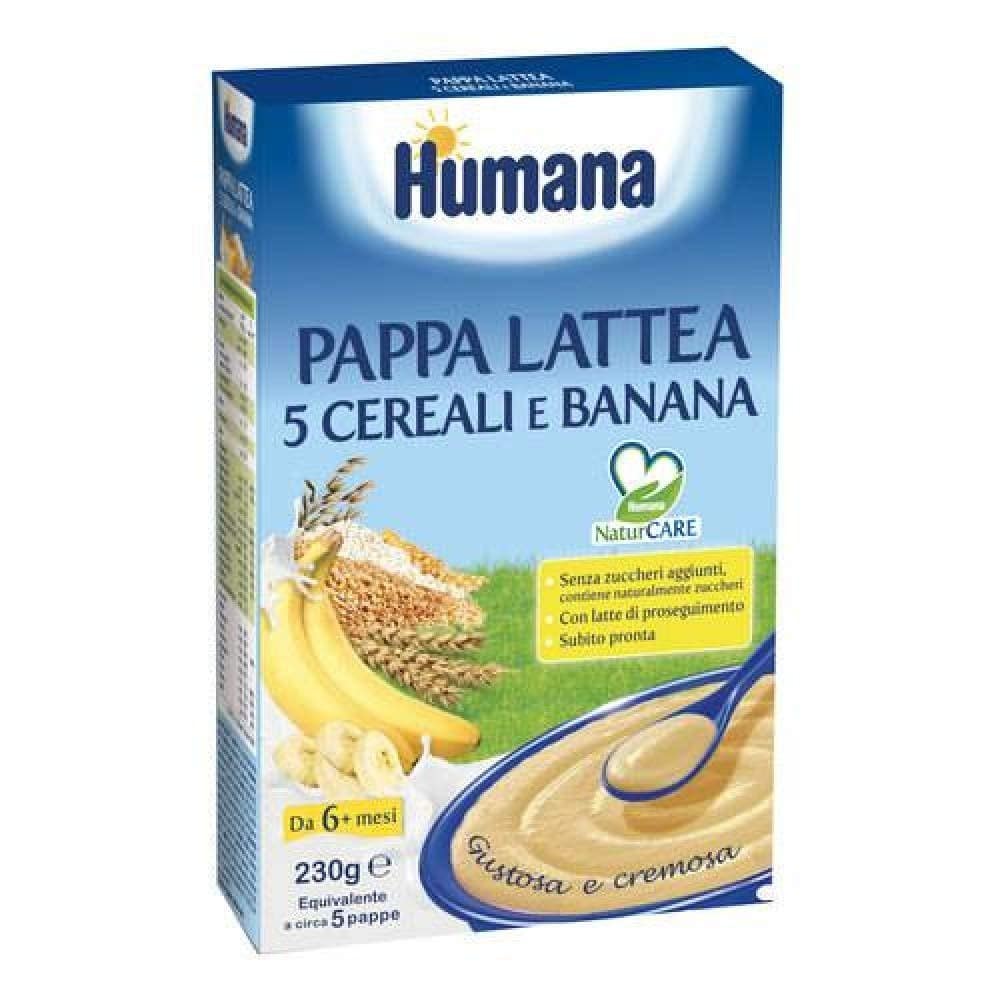 Pappa Lattea 5 Cereali e Banana