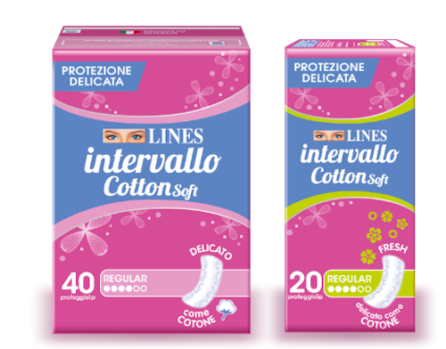 Proteggi Slip Intervallo CottonSoft LInes
