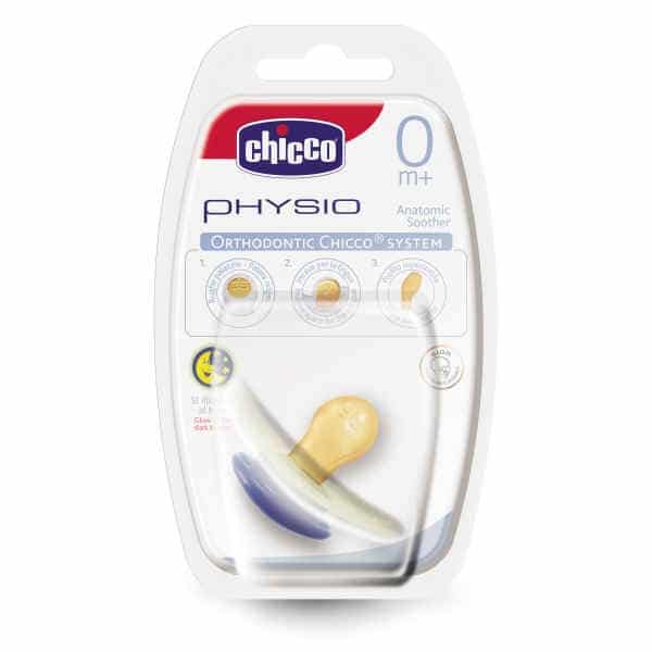 Ciuccio Physio Lumi
Caucciù 0+m