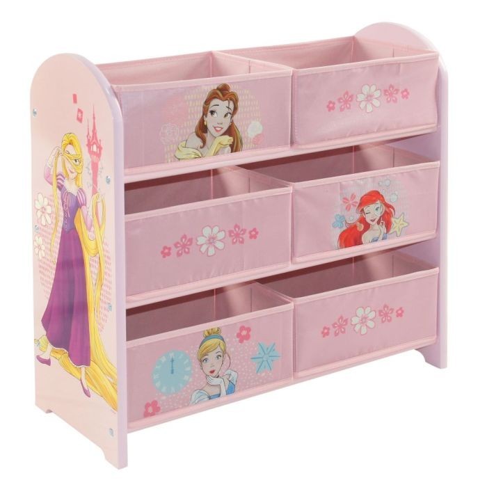 Scaffale Portagiochi Principesse Disney