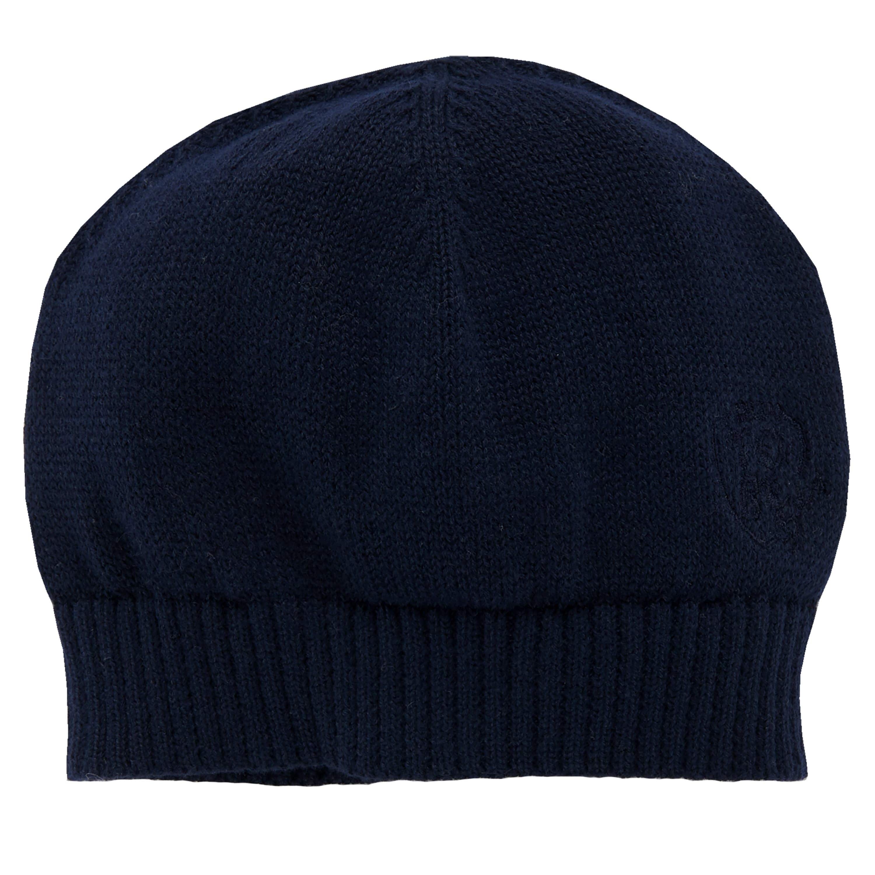 Cappellino Tricot con Ricamo