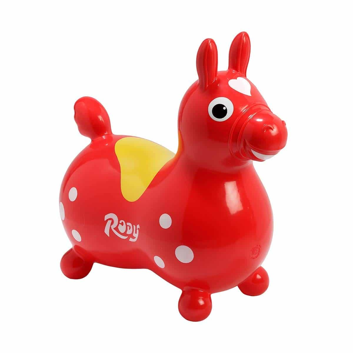 Cavallo a Dondolo Rody Colore Rosso