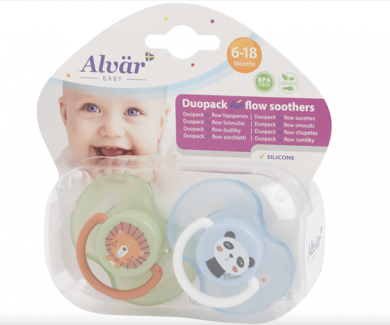 Ciuccio-Airflow-Alvär-Baby