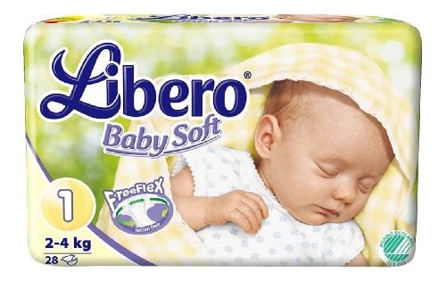Pannolini Baby Soft Taglia 1 (2-4 kg)