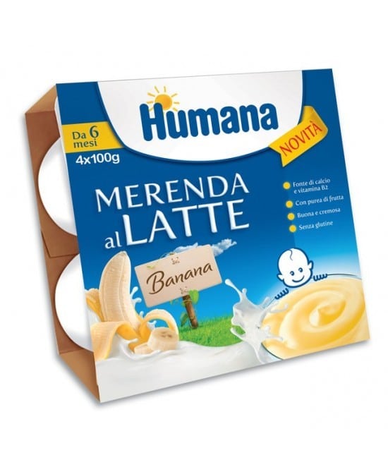 Merenda al Latte Banana