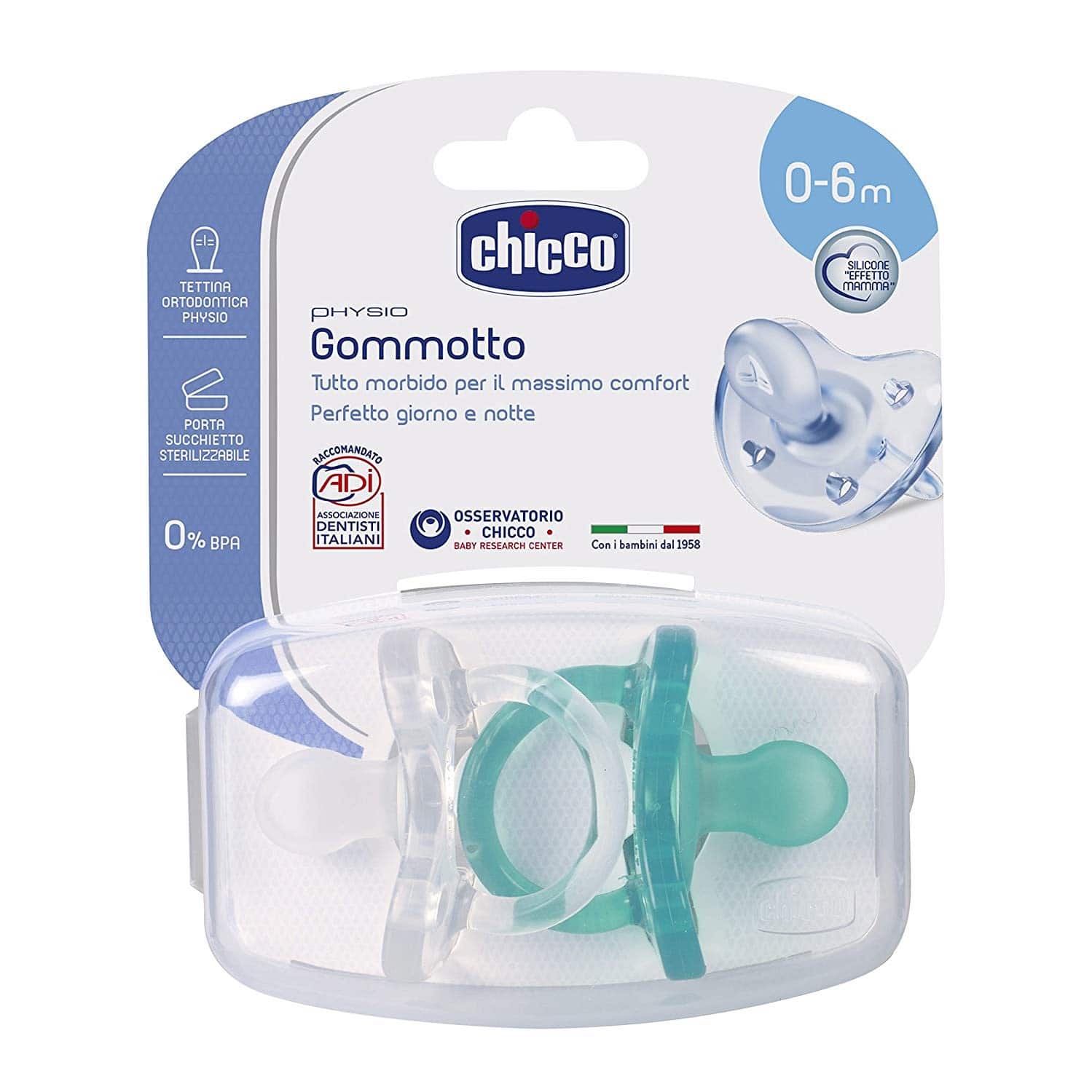 Ciuccio Gommotto Physio Silicone 6-12m