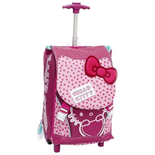 Hello Kitty Zaino/Trolley Scuola