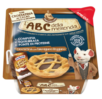 L’ABC della Merenda con Crostatina al Cacao